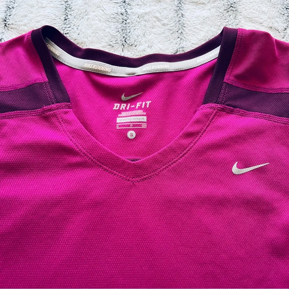 Nike Running dri-fit pink t-shirt